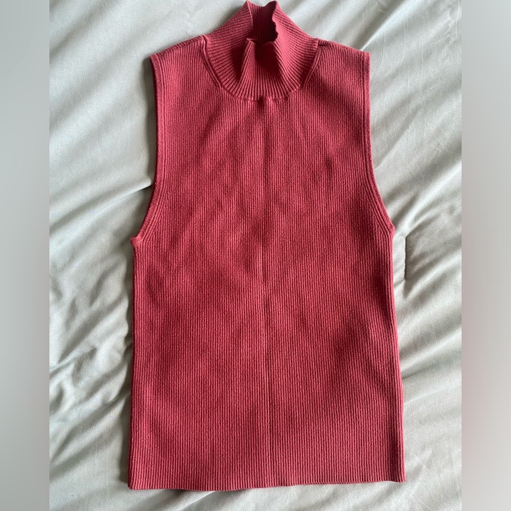 Madewell Turtleneck Tank Top